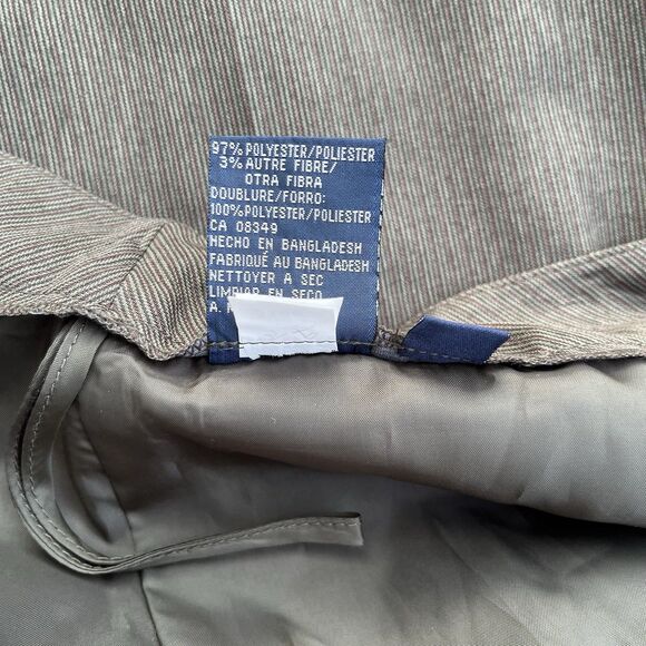 Evan Picone Pants Women’s Size 18 Straight Leg Brown Slacks - Picture 7 of 8